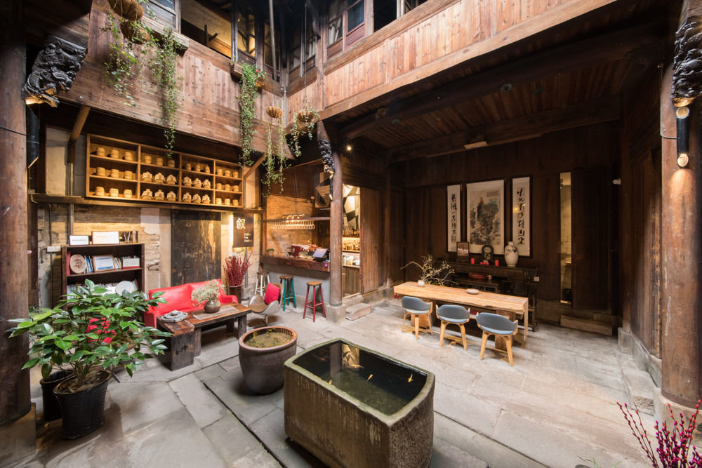 Guzo Su The Old House Boutique Hotel & Cafe Shangchanglin Exterior photo